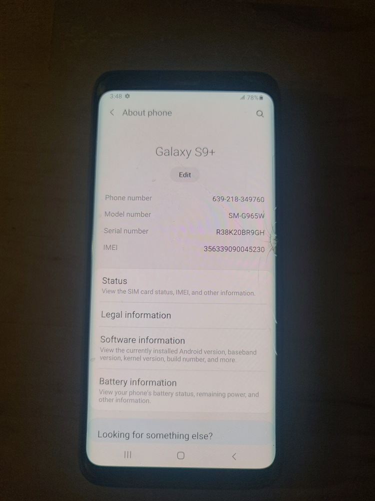 Samsung Galaxy S9+ thumbnail