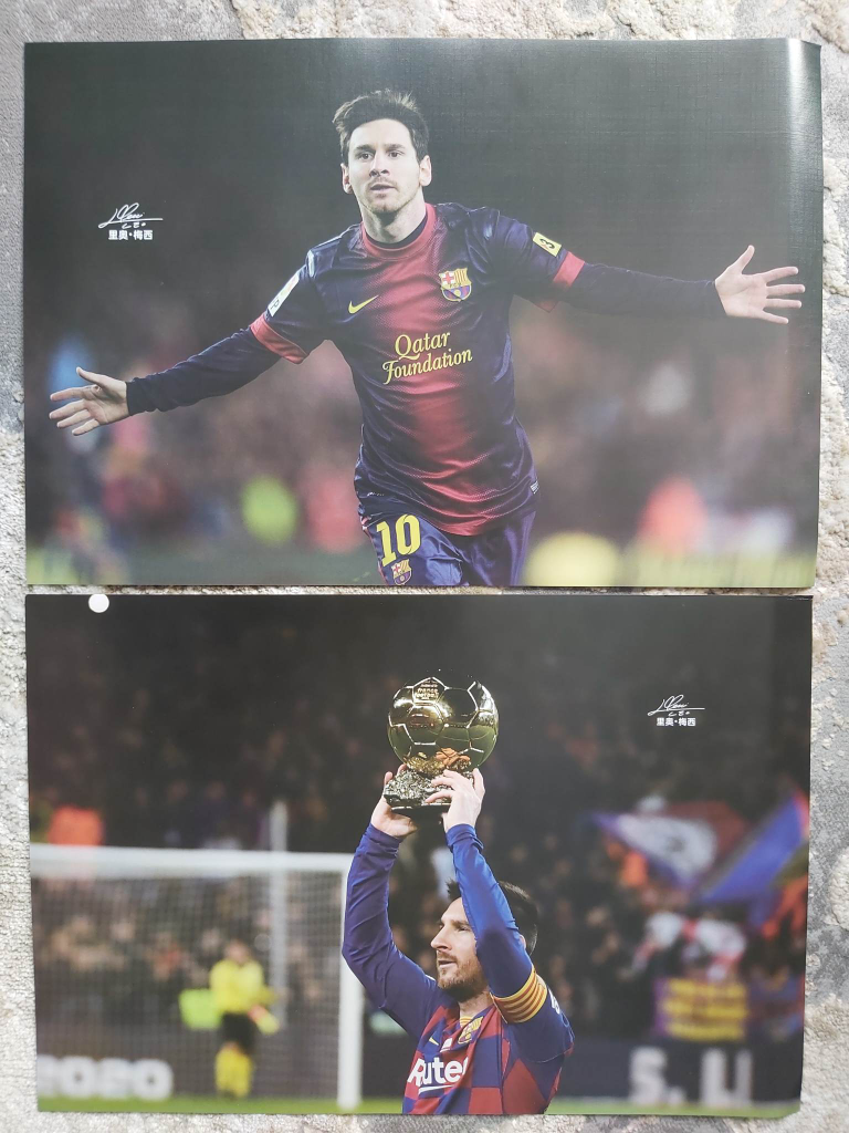 Lionel Messi laminated posters - photo 4