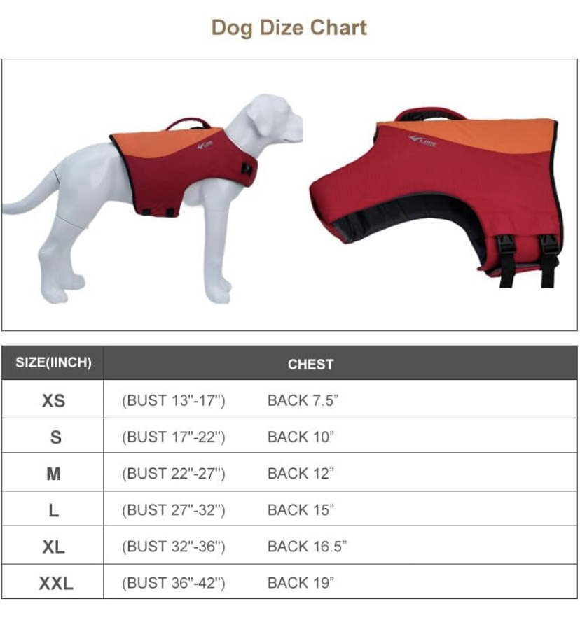 New dog life vest - XL image indicator(7)