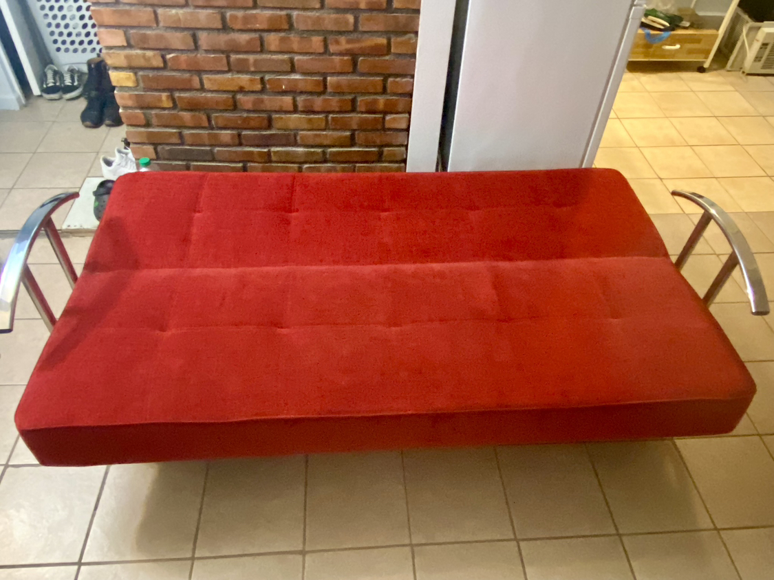 Sofa / Futon with Storage - photo 2