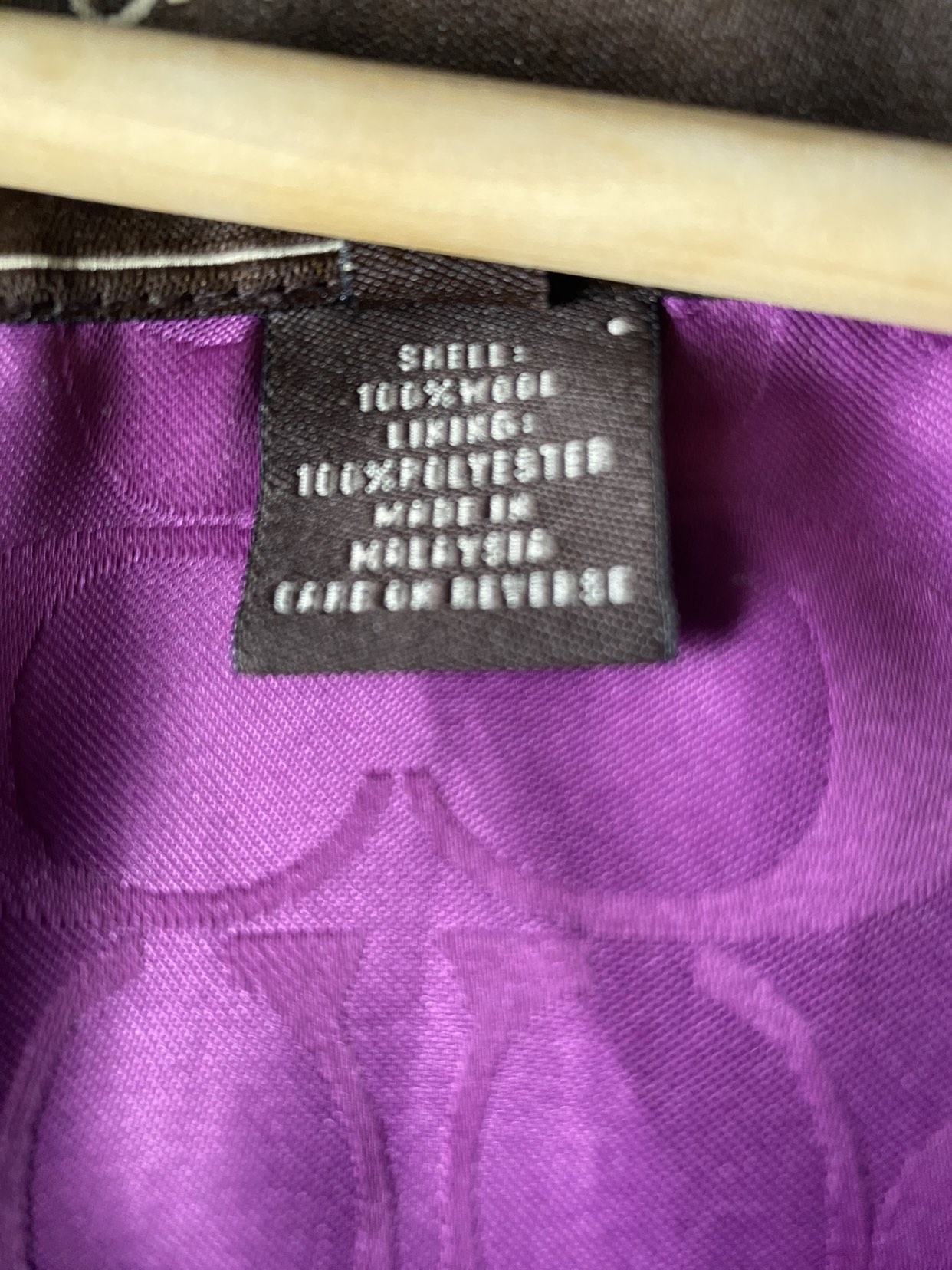 Coach Wool Jacket. image indicator(4)