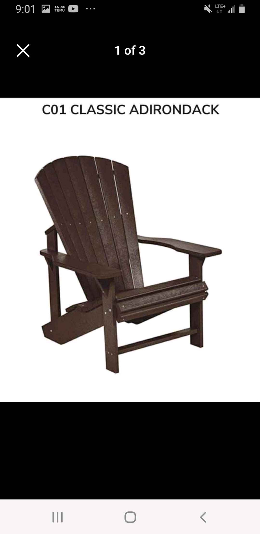 Adirondack Chair Brand New