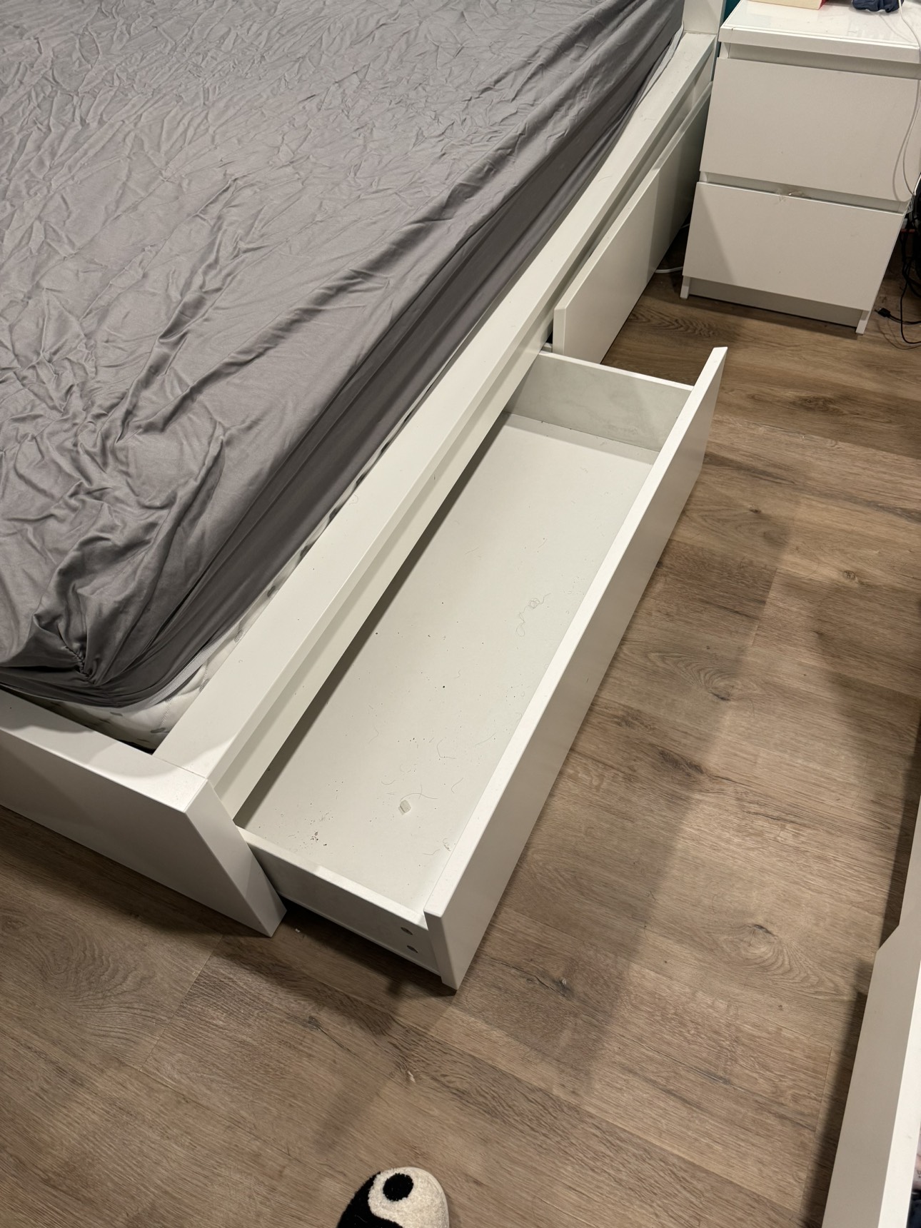 IKEA MALM BED FRAME ( with storage) - photo 3