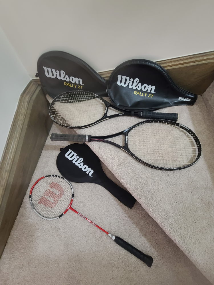 TENNIS & BADMINTON RACKETS