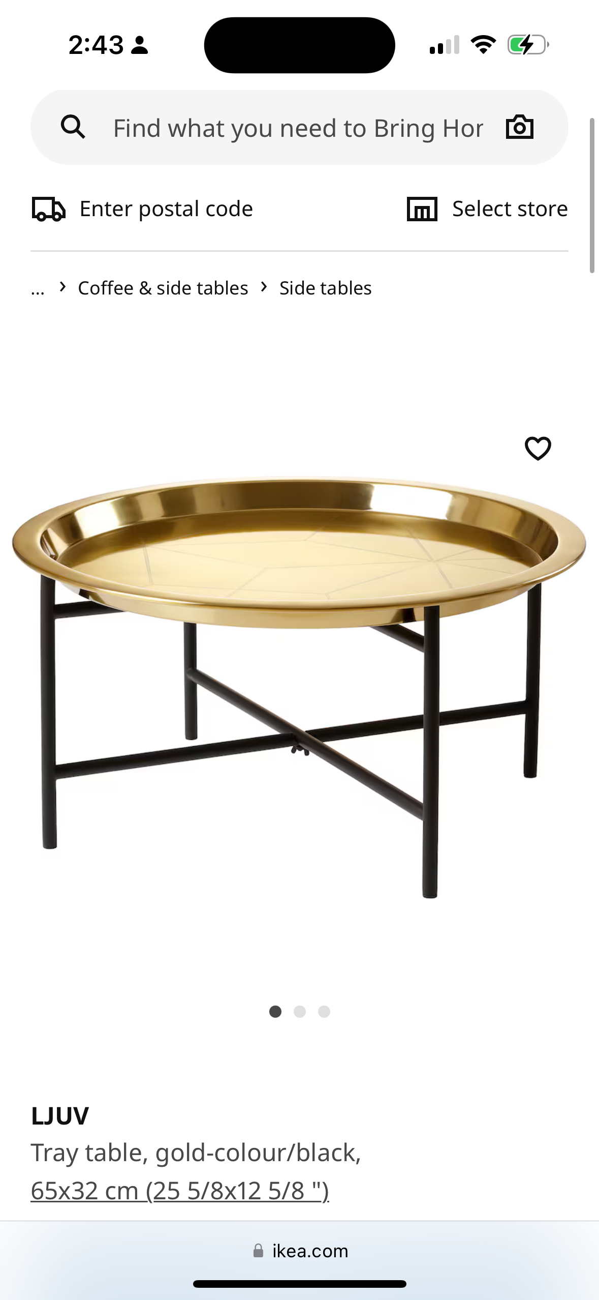 Coffee Table/Tray - photo 4