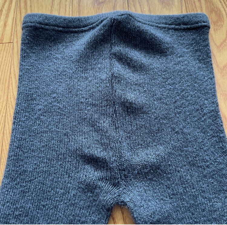 Uniqlo HeatTech Grey Cable Leggings - Small image indicator(4)