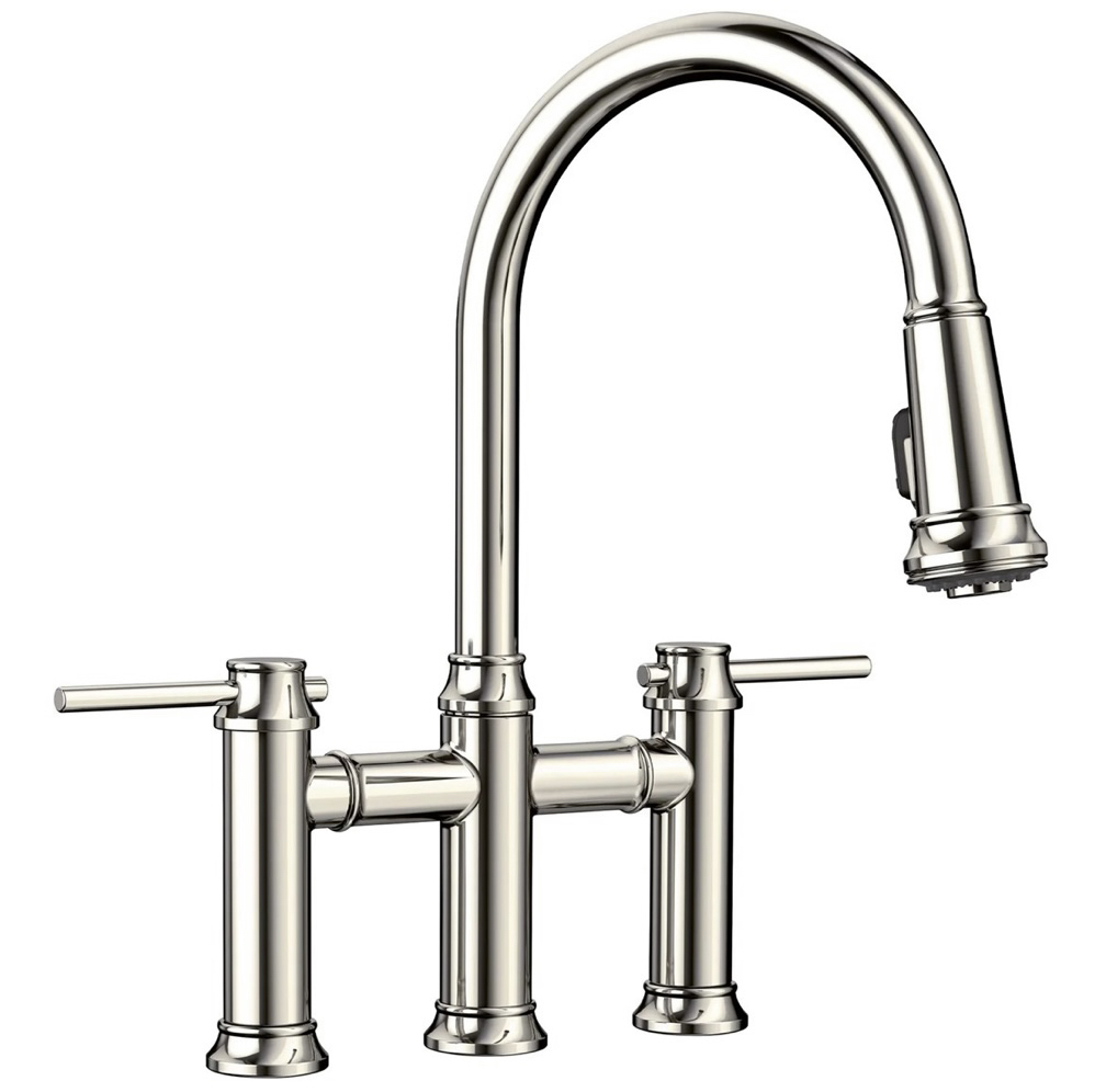 Empressa Nickel kitchen faucet
