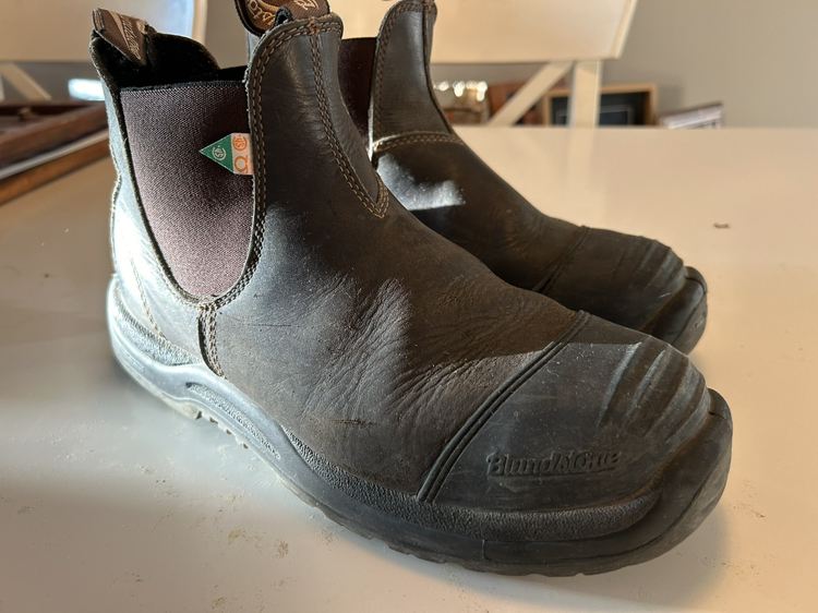 Steel toes with cap Blundestone boots