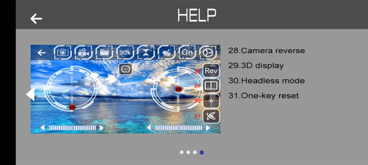 ZUHAFA FOLDING DRONE 1080P CAMERA image indicator(10)