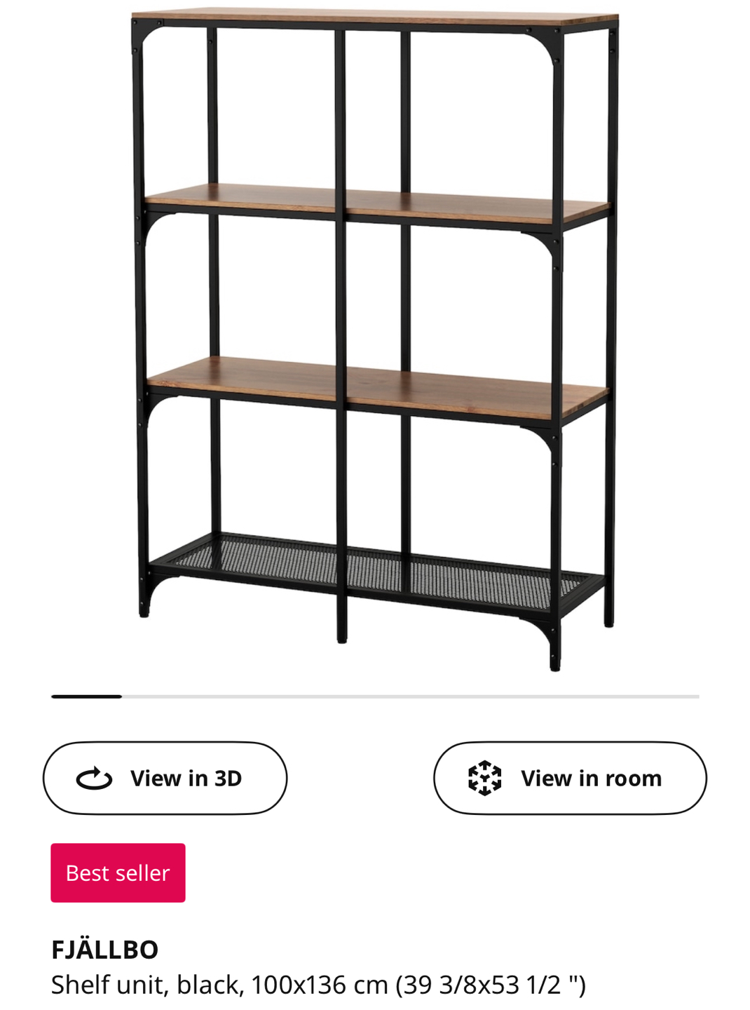 Moving out this weekend! Shelf unit Ikea - photo 3