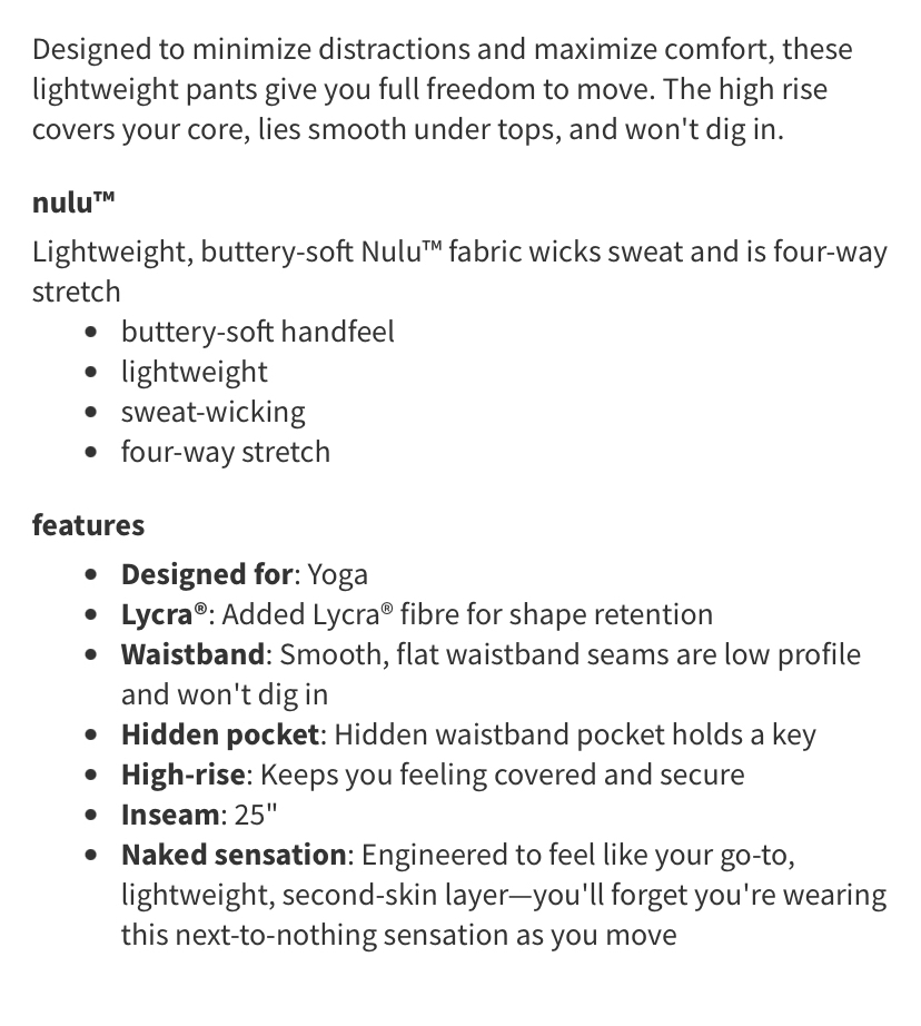 New Lululemon Align Pants image indicator(3)