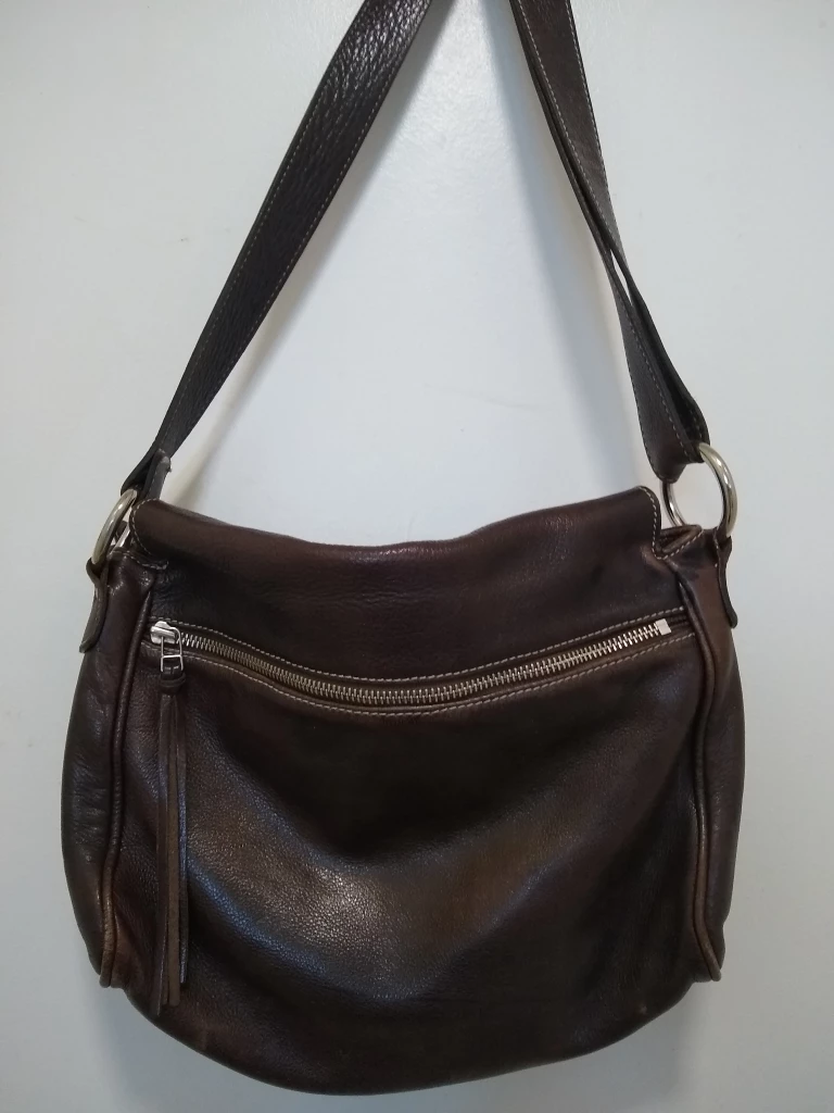 Leather shoulder bags - photo 2