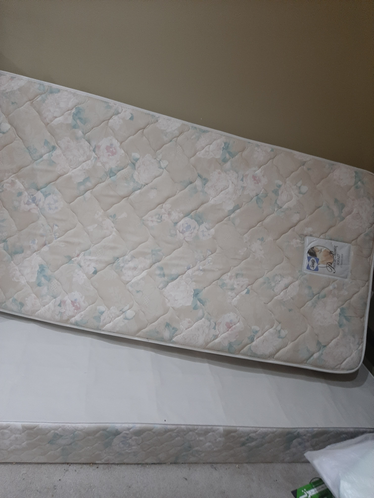 single mattress and box