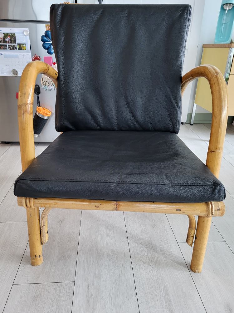 Single Accent Chair-MUST GO- Rattan