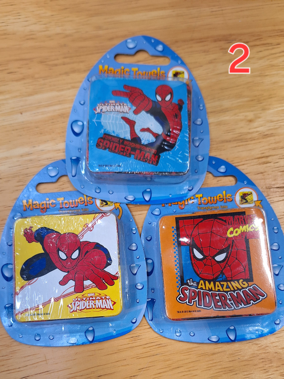 Different Marvel Heroes Magic Pop Up Towel Wash Cloths image indicator(2)