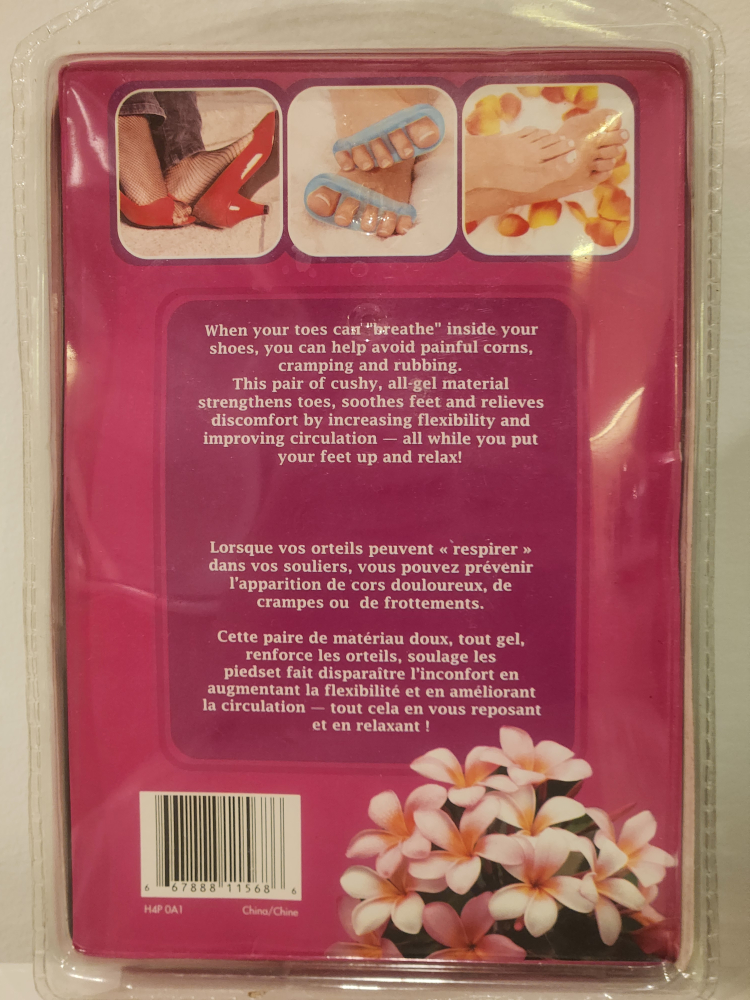 Pedicure Soothing gel Pampered Toes Spa Therapy #freecycle image indicator(3)