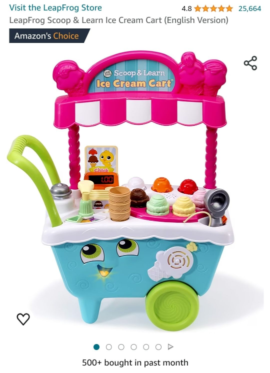 Fisher Price Ice Cream Cart - photo 5