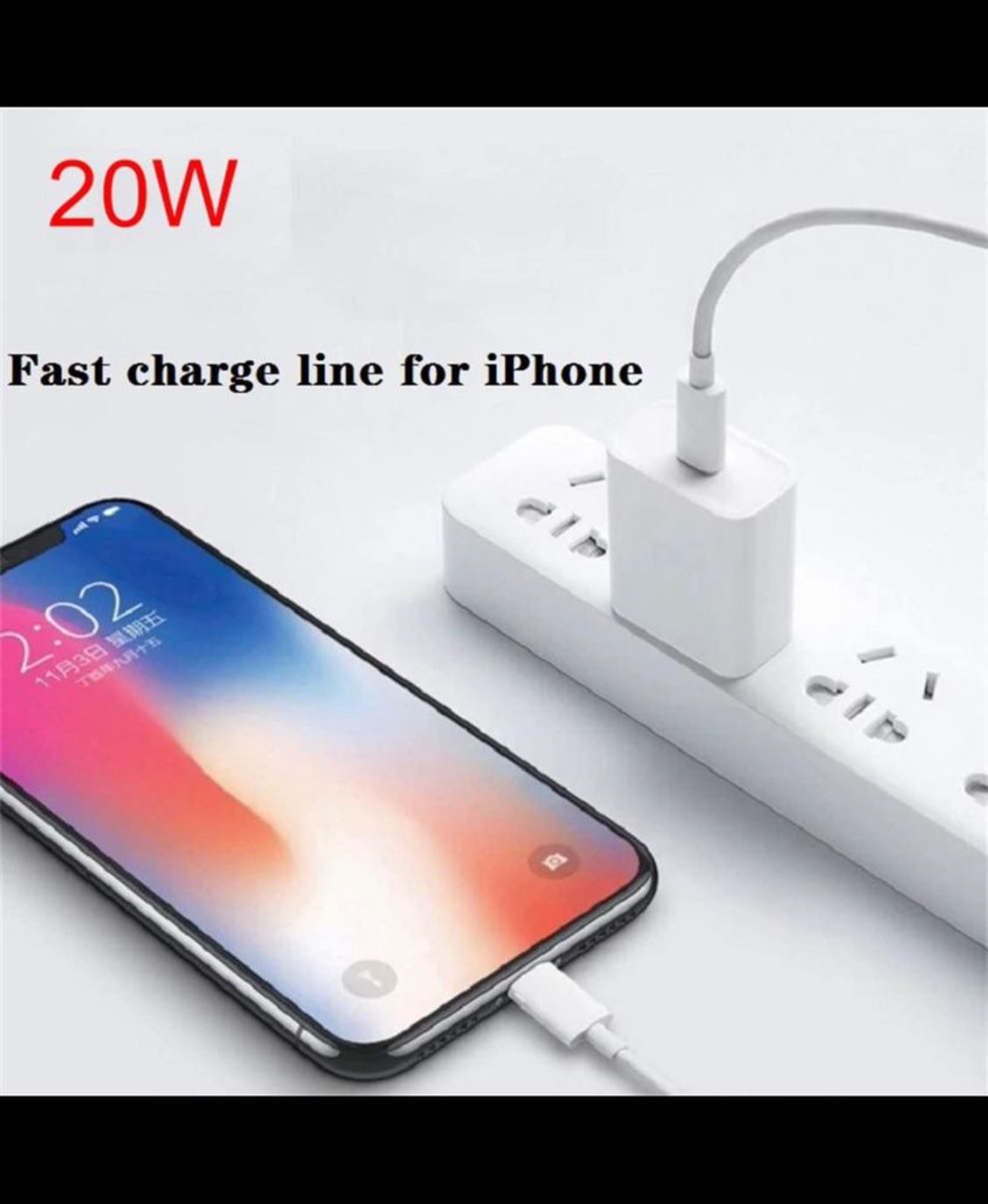Brand new 20w PD Usb type C iPhone fast Charger for sale - photo 3
