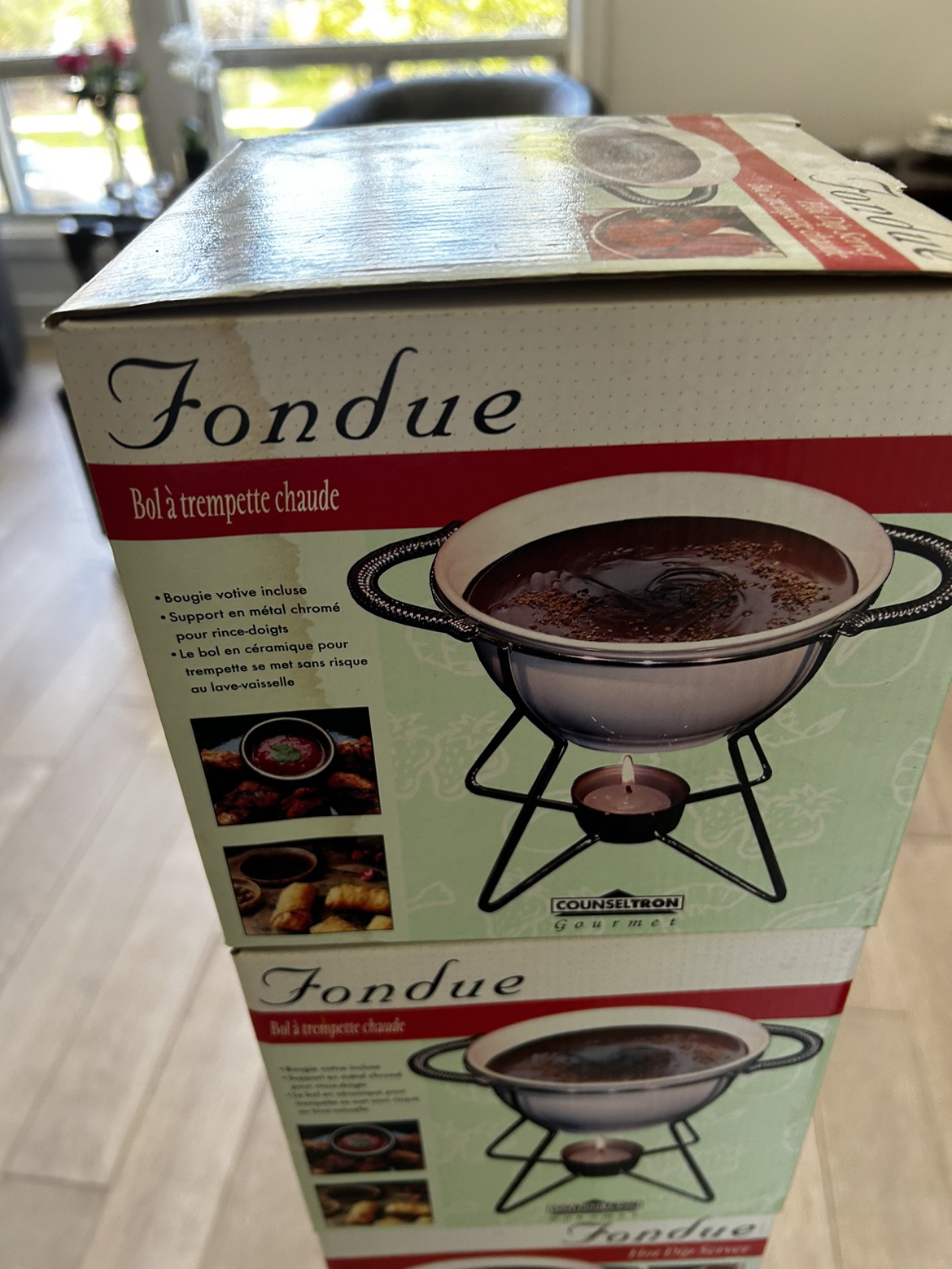 QTY 6 Fondue Hot Dip Server 6 for $50 image indicator(8)