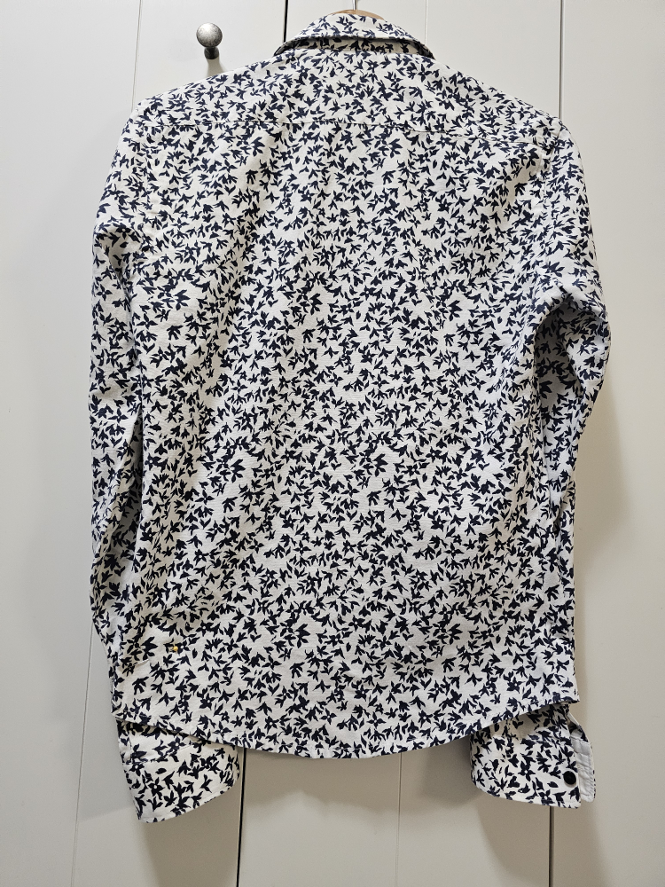 Zara Basic men's button-up slim fit shirt - photo 4