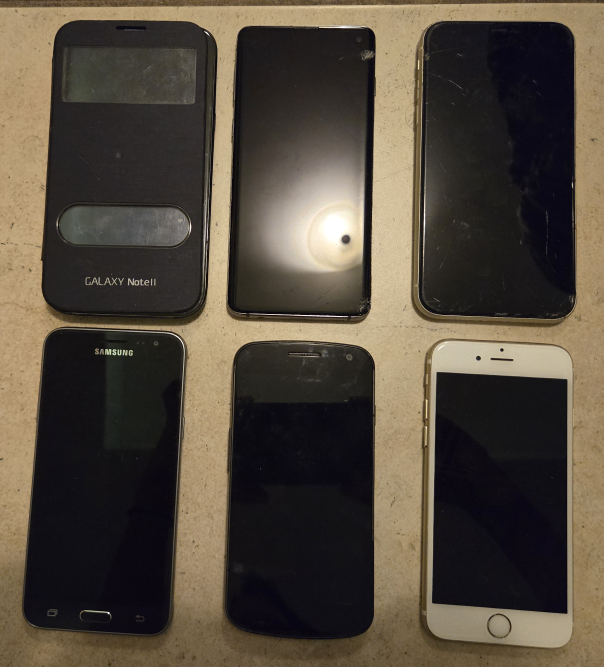 Cell phones for parts or play! Samsung Galaxy Note w/Stylus+ thumbnail