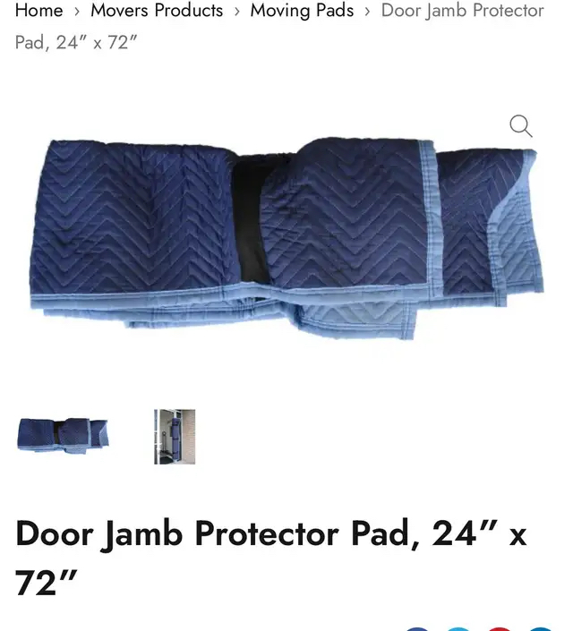 Moving Protector Pad for Bannister or Doorway NEW image indicator(2)