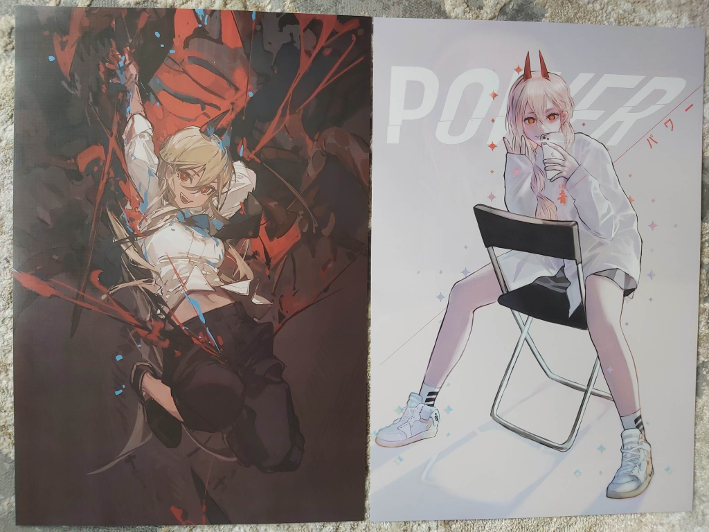 Chainsaw man anime posters image indicator(6)