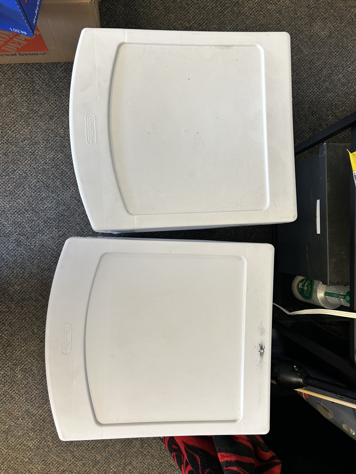 Two 3 drawer Sterilite container - photo 2