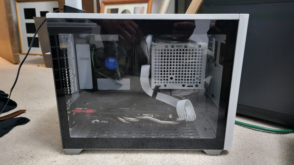 Mini ATX gaming pc great for AAA titles and Video Editing. thumbnail