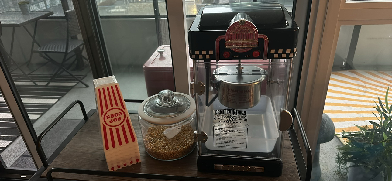 Retro Popcorn Machine - photo 2