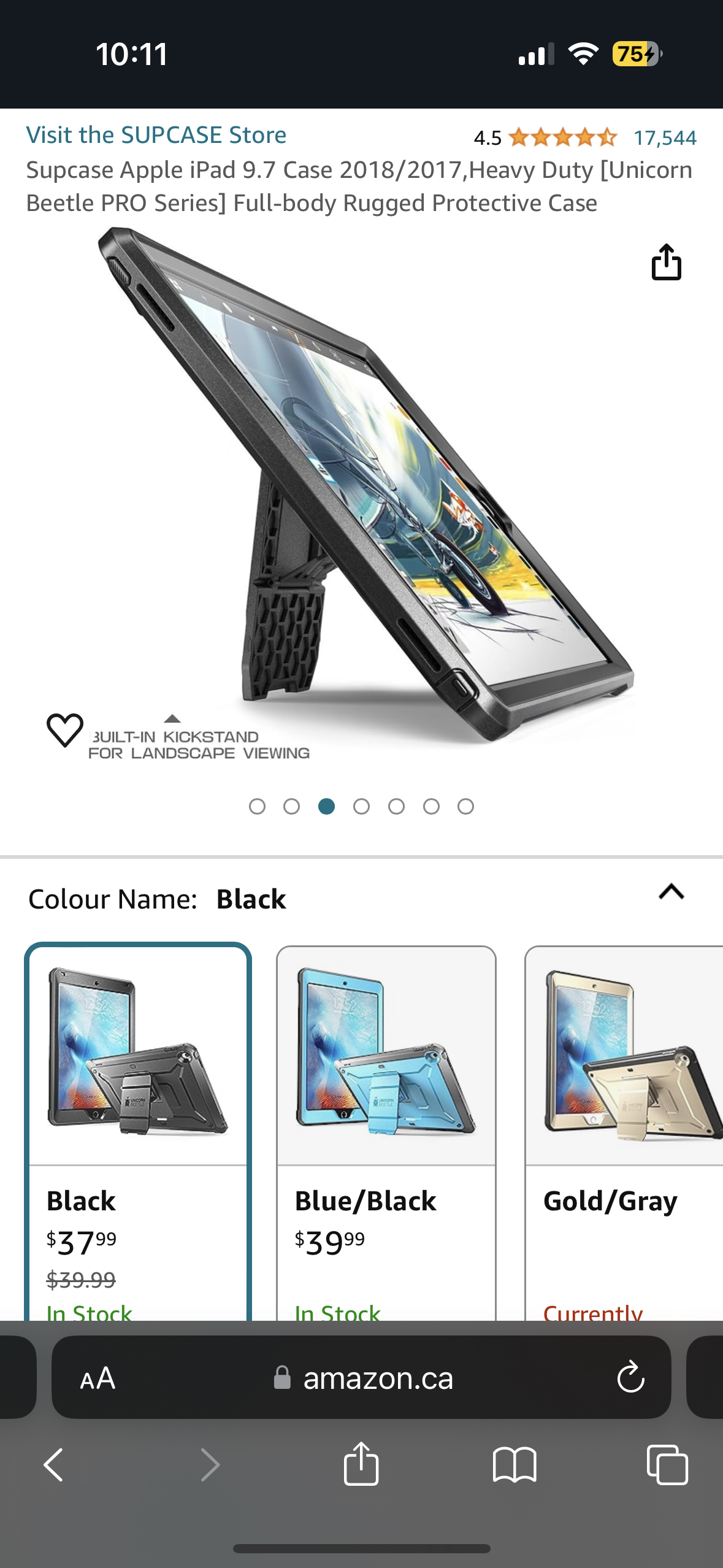 New* Supcase Apple iPad 9.7 Case image indicator(3)