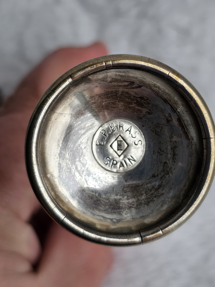 Vintage Silver Plated Goblets - EP Brass, Spain image indicator(6)