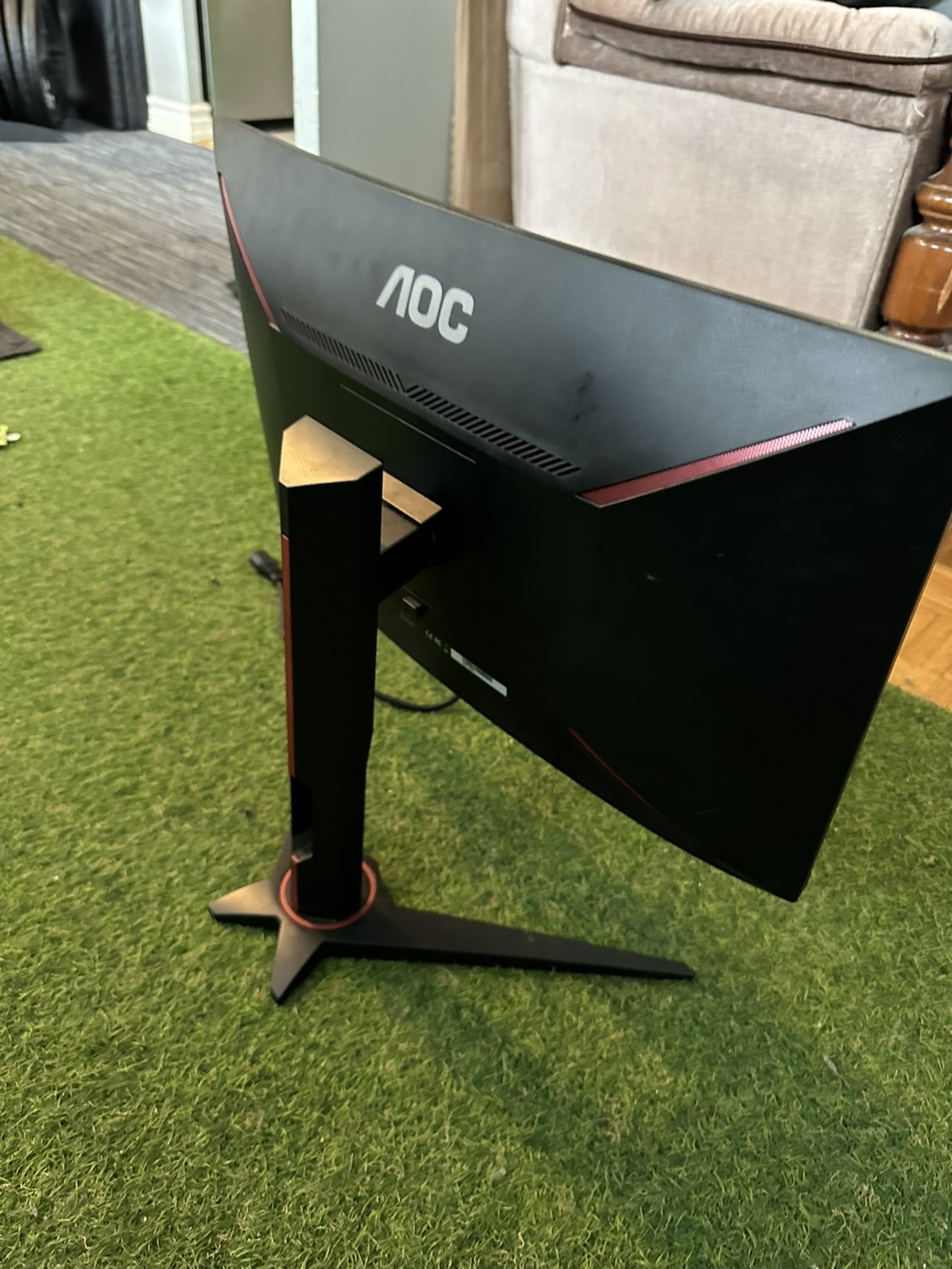 AOC curved gaming monitor 24inch thumbnail