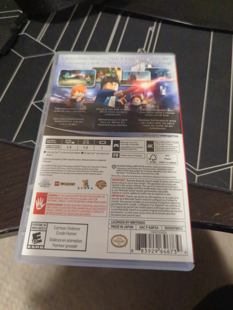 Lego Harry Potter collection Nintendo switch game image indicator(3)