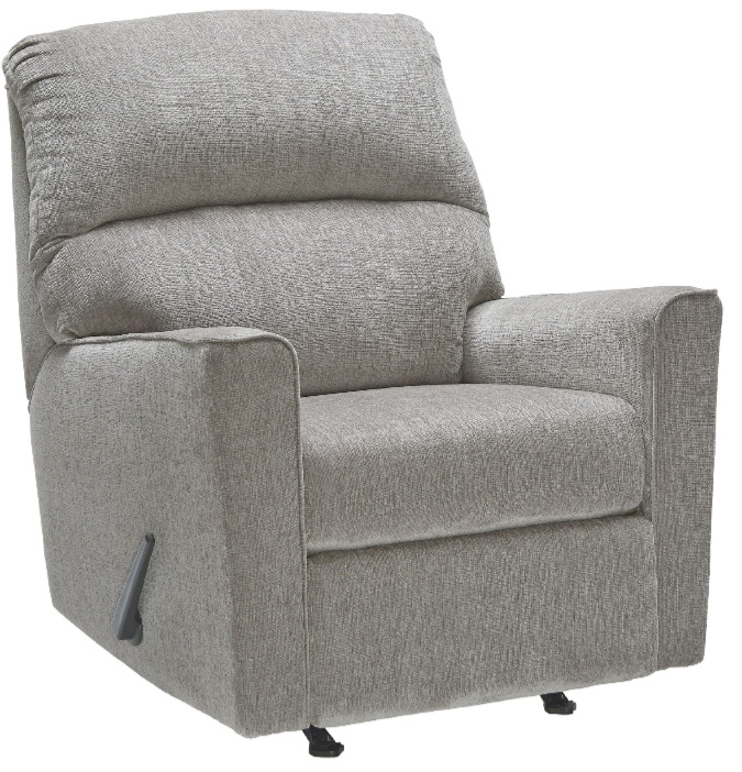 Ashley Sofa Queen sleeper with Rocker Recliner - photo 3