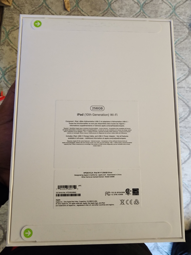Apple 10.9" iPad (10th generation) 256GB Wi-fi - photo 2