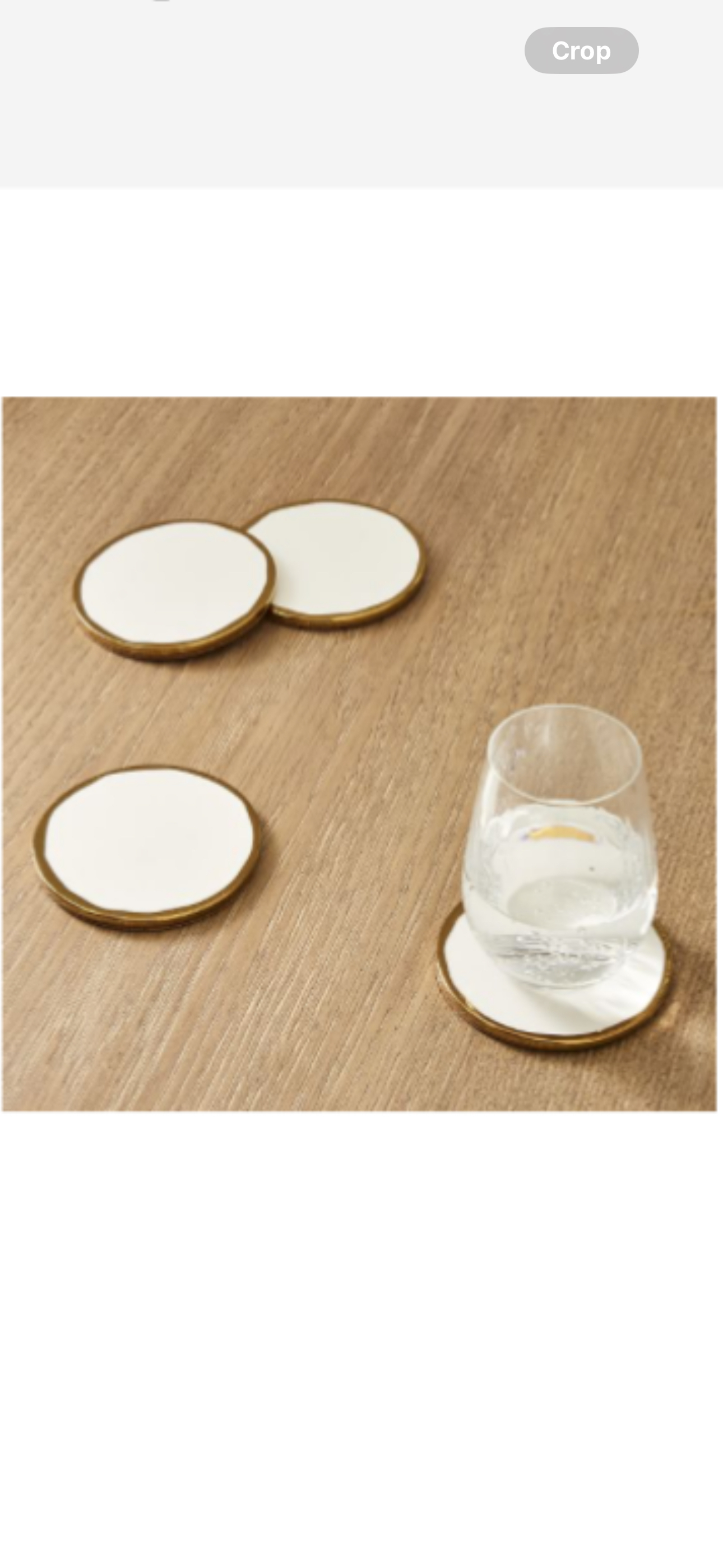 West Elm Ceramic Coasters [NEW] - photo 3