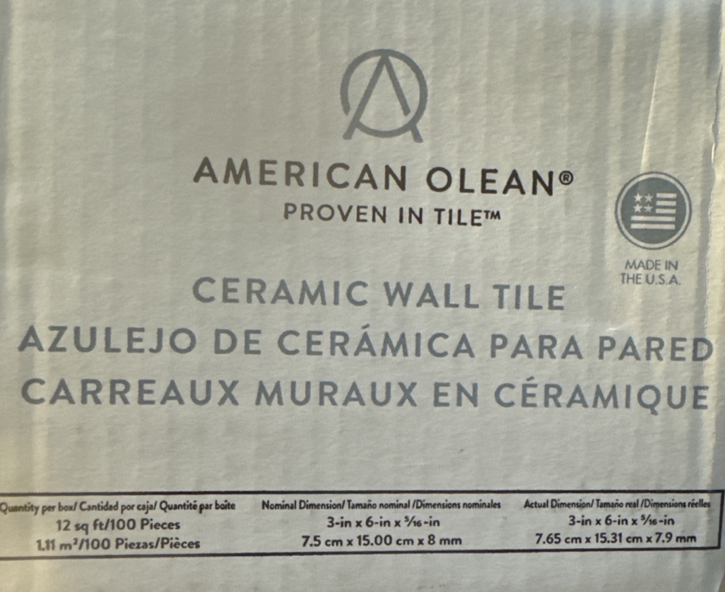 24 x Ceramic Wall Tiles (white) - photo 2