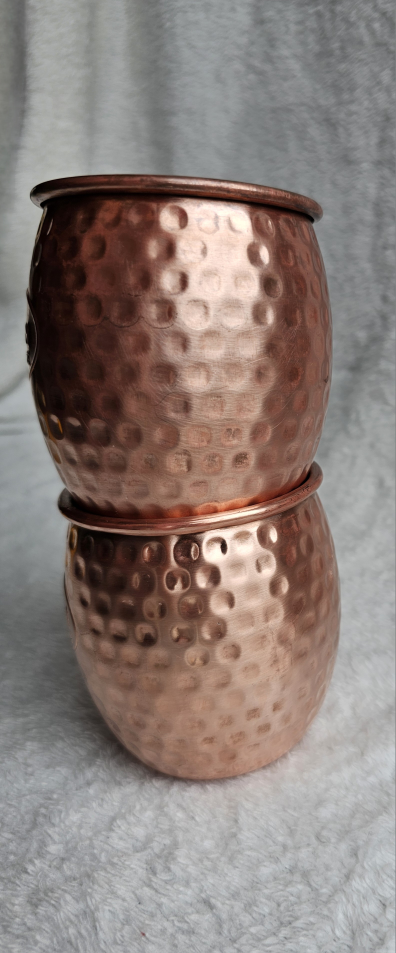 2x The Canadian Brewhouse Hammered Metal Moscow Mule Mugs image indicator(4)