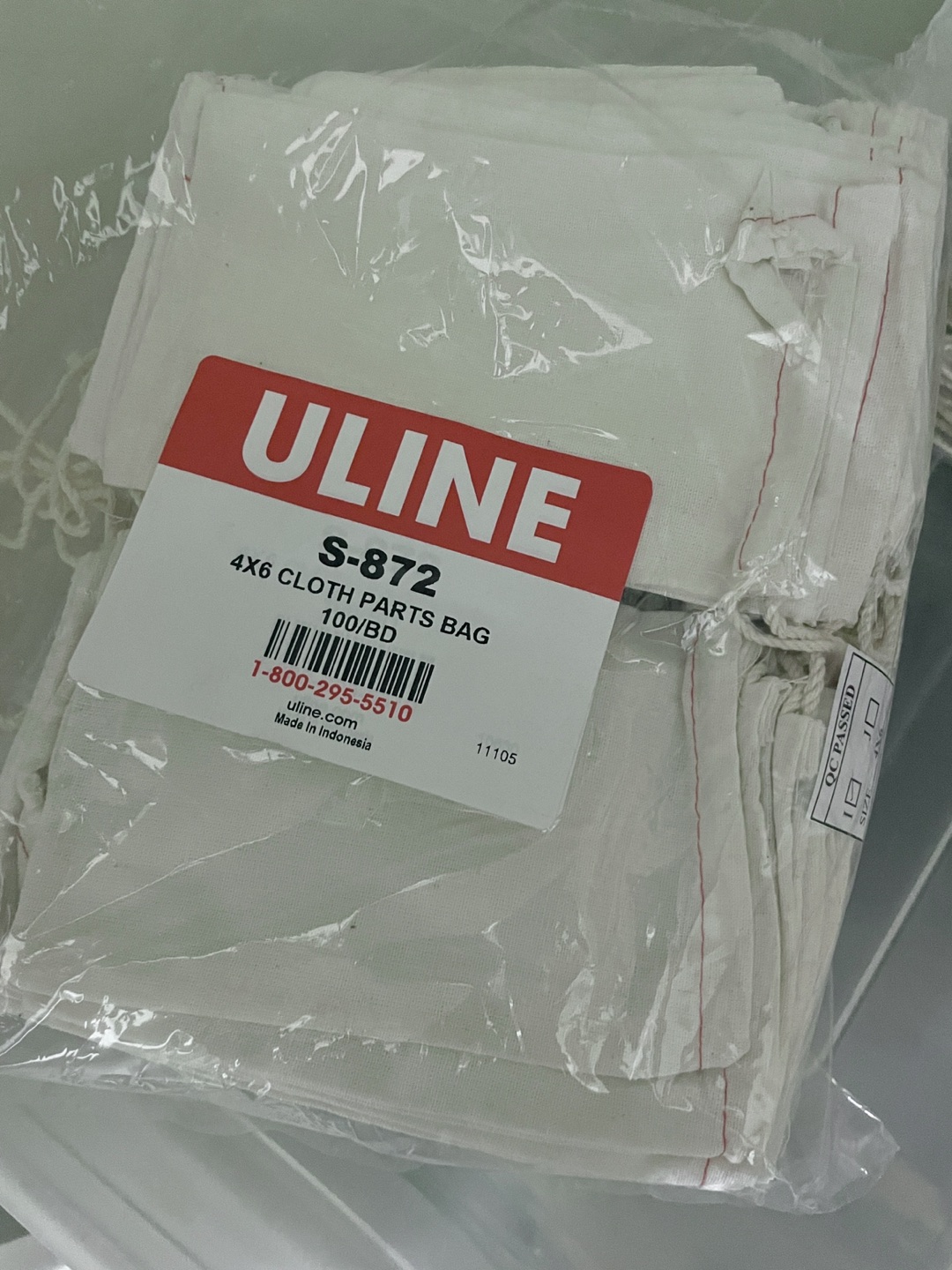 4cm x 6cm cloth draw string bag