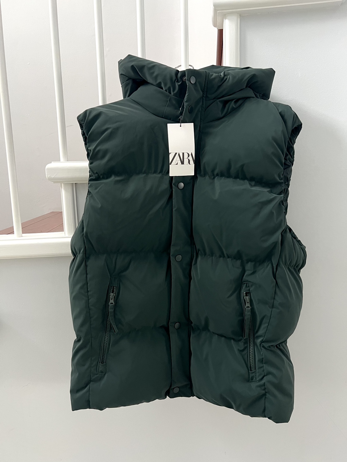 NEW ZARA Men’s Puffer Quilted Vest