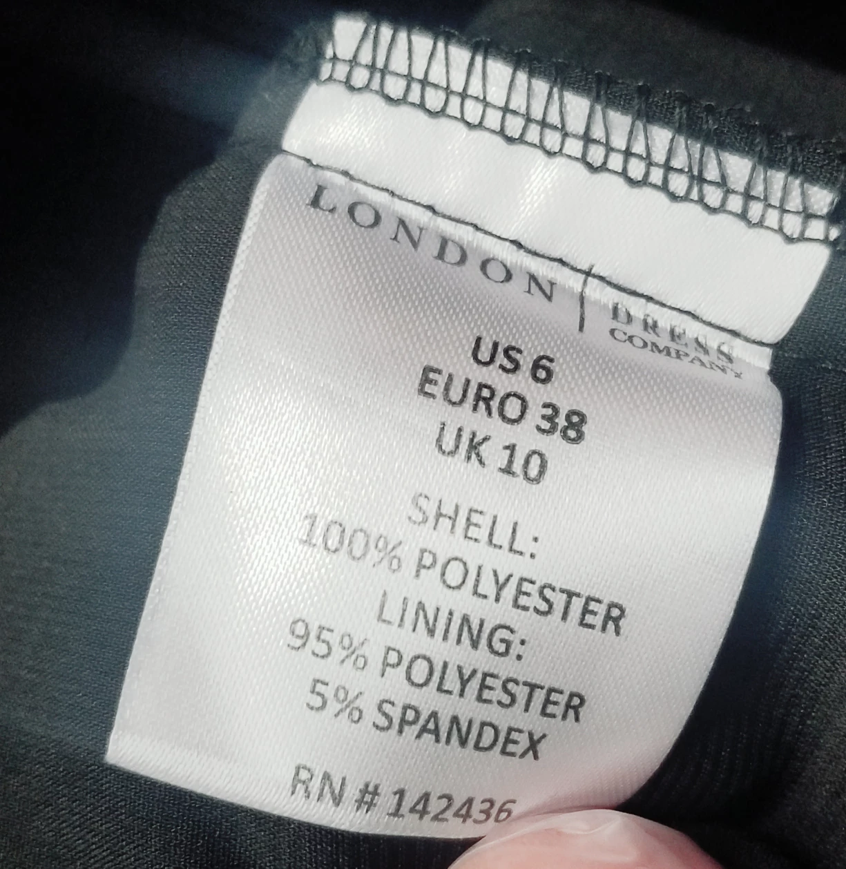 NEW W/ TAGS Retail $120 Classy Pippa Black Lace Dress Medium image indicator(6)