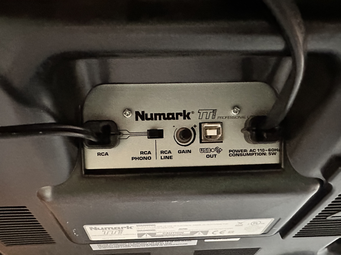 NUMARK TT USB Turntable - photo 4