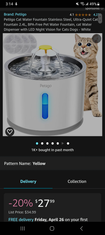 Petiigo Cat Fountain - photo 2