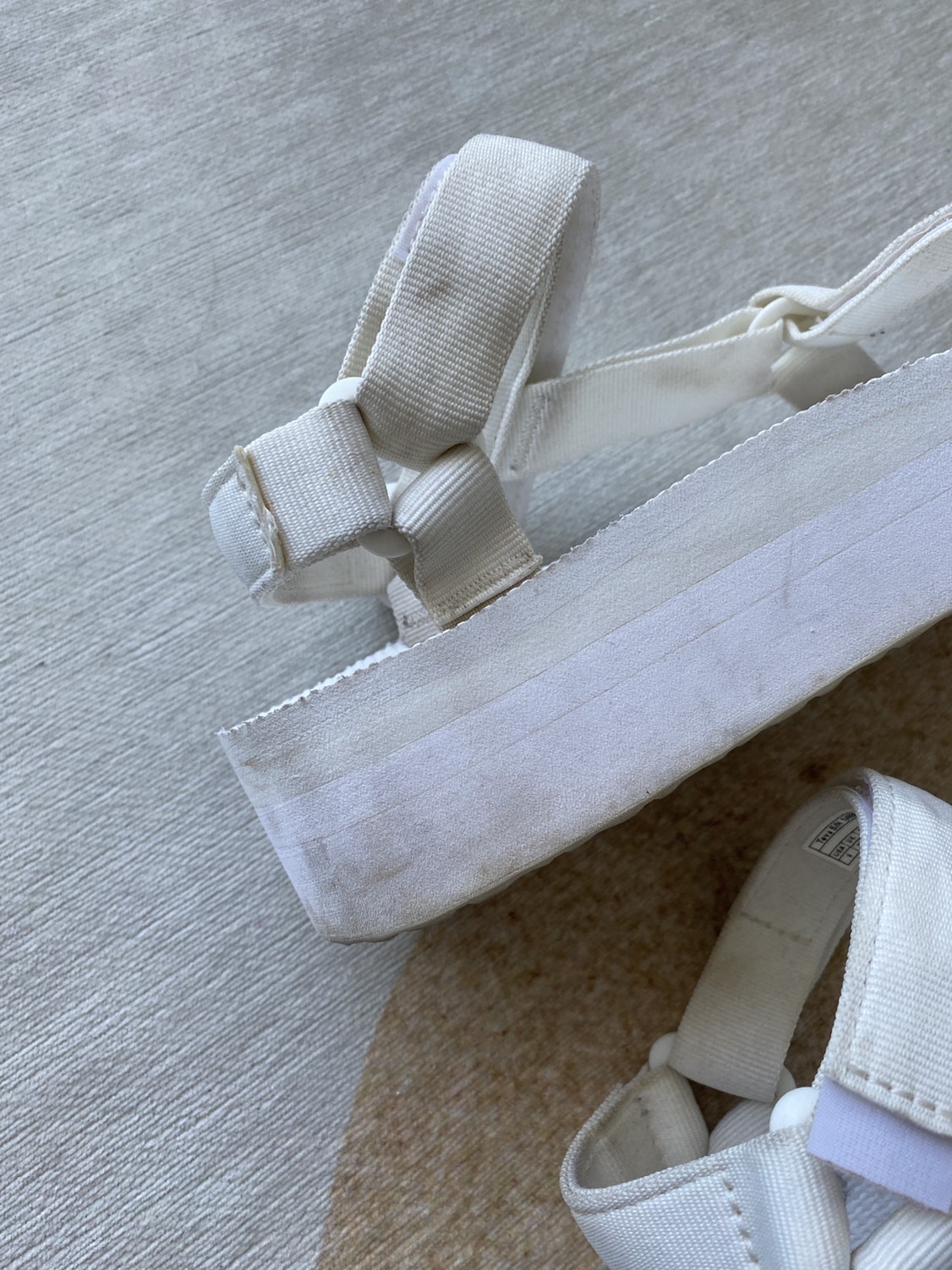 Teva Flatform Universal Sandals (White, Size 9) - photo 4