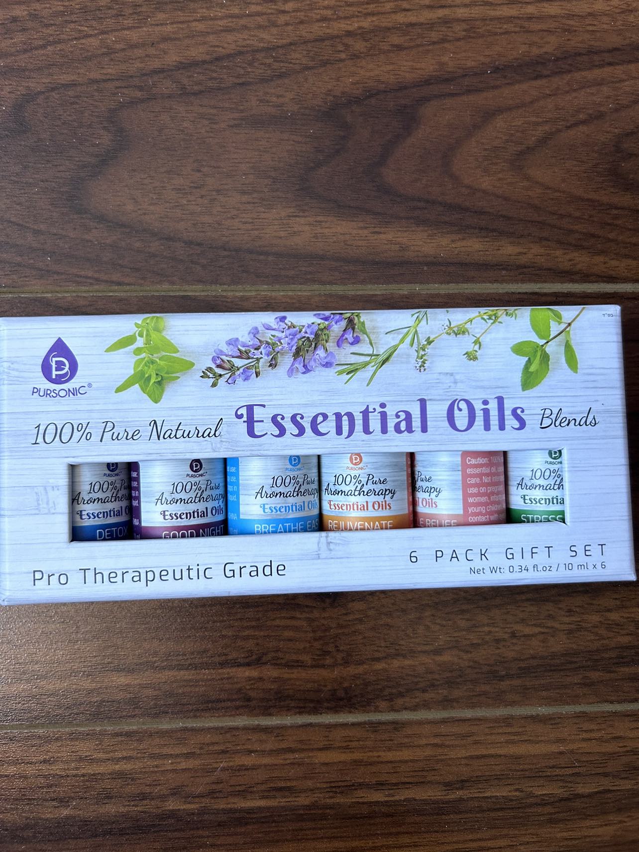 PURSONIC 100% Pure Natural Essential Oils Blends