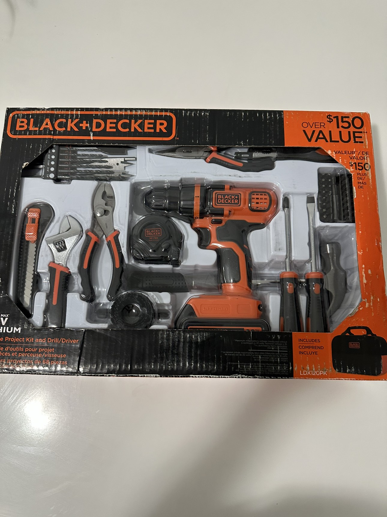 68 pic new in the box including Drill and bag