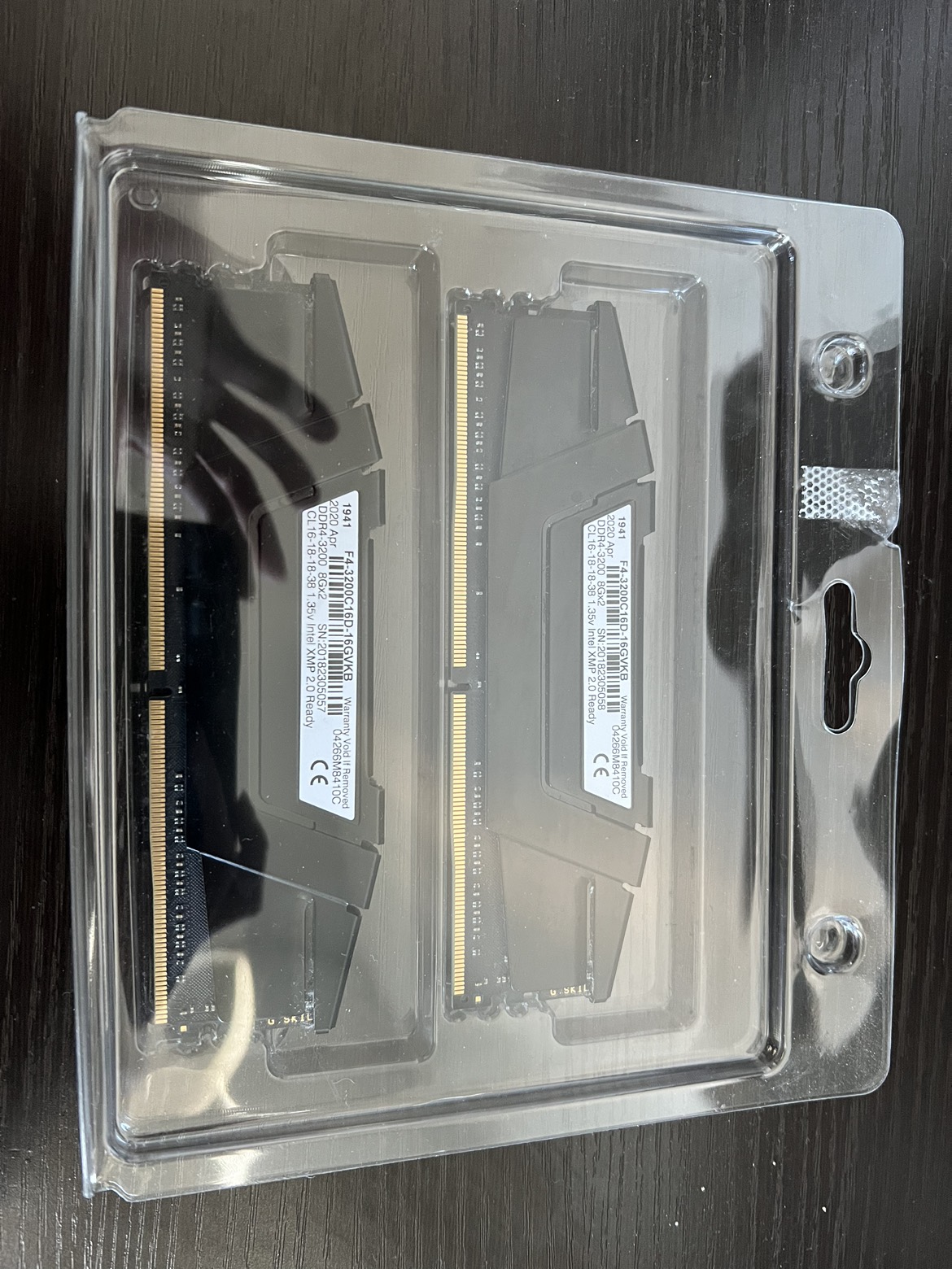 G.SKILL 16GB (2 x 8GB) PC RAM DDR4 3200 - photo 3