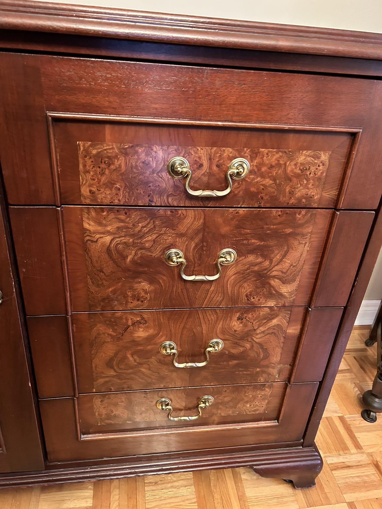 Solid wood bar cabinet. - photo 3