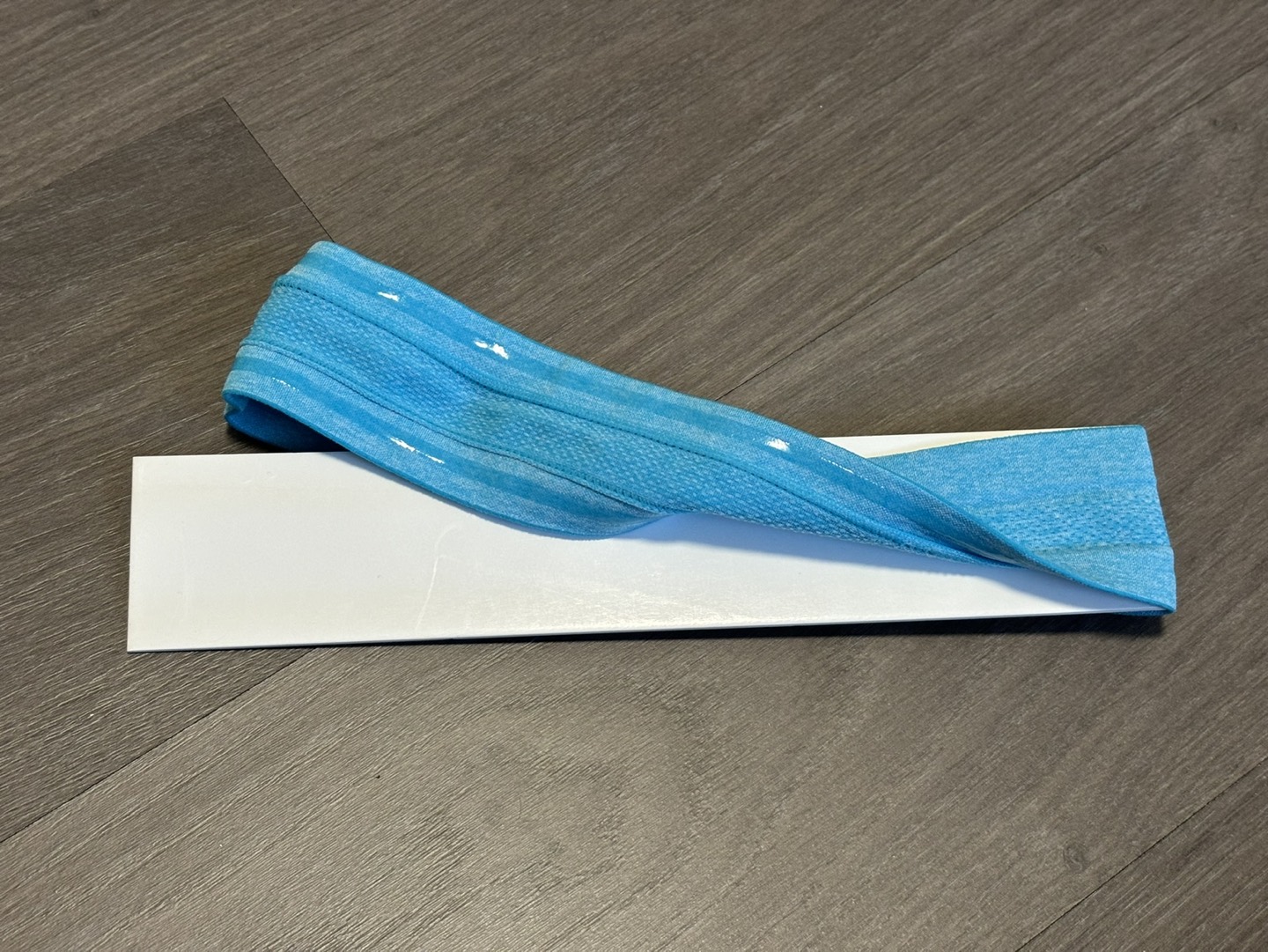 Grippy blue head band - pickup only thumbnail